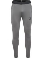 Legginsy Hummel Pro. Szare legginsy damskie Hummel, bez wzorów, z materiału. Za 302.50 zł.
