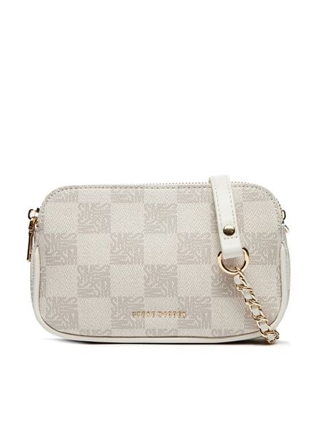 Steve Madden Torebka Bjuni SM13001430 Écru. Torebki do ręki damskie Steve Madden, bez wzorów, ze skóry, bez dodatków. Za 219.99 zł.