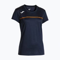 Koszulka do biegania damska Joma Record III. Niebieskie koszulki sportowe damskie Joma, s, bez wzorów, bez ramiączek, do biegania. Za 89.99 zł.