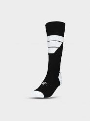 4F Skarpety narciarskie damskie - czarne 35-38. Czarne skarpetki damskie 4F, bez wzorów, z bawełny. W wyprzedaży za 19.99 zł.