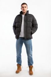Kurtka zimowa męska wodoodporna Carhartt WIP Doville Jacket. Czarne kurtki męskie Carhartt, na zimę, m, bez wzorów, z dresówki, sportowe, bez kaptura. Za 649.50 zł.