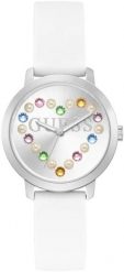 Zegarek Guess Zegarek damski Guess GW0998L1 CYRKONIE biały. Białe zegarki damskie Guess. Za 599.00 zł.