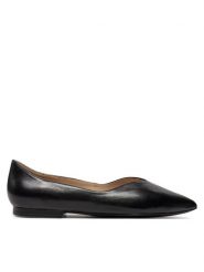 Caprice Baleriny 9-22110-42 Czarny. Czarne balerinki damskie Caprice, bez wzorów, ze skóry, bez obcasa, bez zapięcia. Za 244.99 zł.
