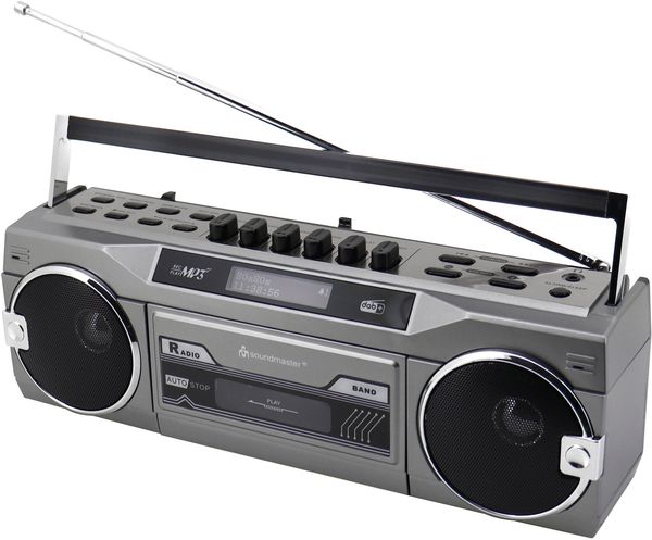 Radio Soundmaster Retro radio kasetowe z Bluetooth. Radia Soundmaster. Za 542.38 zł.