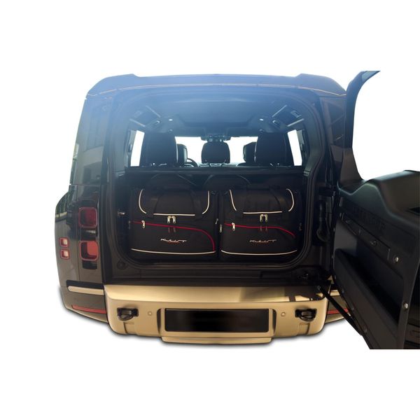 Torby Do Bagażnika Land Rover Defender 5-7 Seats 110 Mhev 2019+ 5Szt Kjust. Czarne torby podróżne damskie KJUST, bez wzorów. Za 1,503.00 zł.