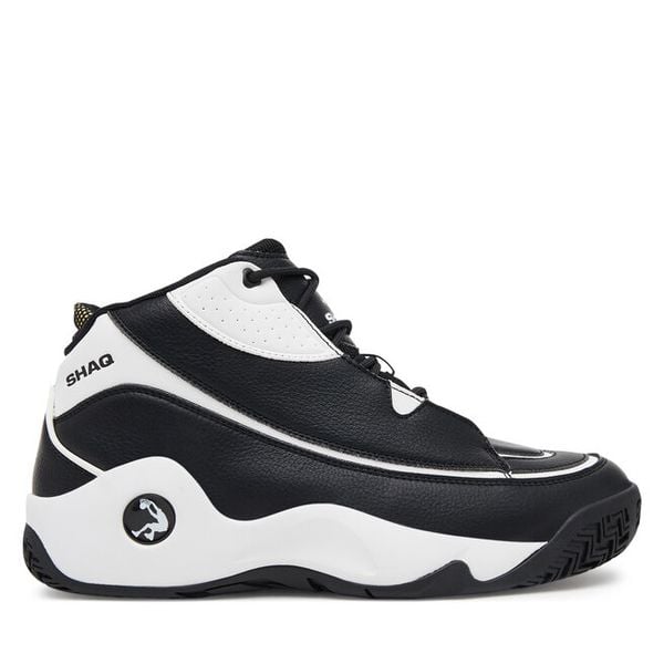 Buty do koszykówki SHAQ. Czarne buty sportowe męskie Shaq, bez wzorów, bez zapięcia, do koszykówki. Za 269.99 zł.