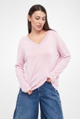Sweter damski jedwabny Rania WEEKEND MAX MARA. Swetry nierozpinane damskie Weekend Max Mara, l, bez wzorów, z jedwabiu, bez kołnierzyka, bez ramiączek. W wyprzedaży za 831.20 zł.