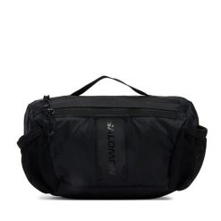 Nerka Salomon. Czarne saszetki i nerki męskie Salomon, bez wzorów. Za 209.99 zł.