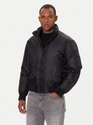 Armani Exchange Kurtka bomber XM001088 AF16592 FC022 Czarny Regular Fit. Czarne kurtki męskie Armani Exchange, m, bez wzorów, z syntetyku, bez kaptura. Za 1,129.00 zł.