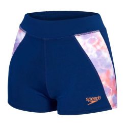 Szorty spodenki damskie Speedo Pnl Prt. Brązowe szorty damskie Speedo, bez wzorów, z lycry. Za 277.09 zł.