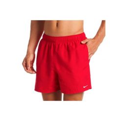 Spodenki krótkie kąpielowe Nike Essential 7. Czerwone kąpielówki męskie Nike, m, bez wzorów, z materiału, krótkie. Za 137.99 zł.