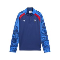 Młodzieżowa bluza piłkarska Neymar Jr Playmaker z zamkiem 1/4 PUMA. Biała bluzy damskie Puma, m, bez wzorów, z materiału, klasyczne, bez ramiączek, bez kaptura. Za 187.70 zł.