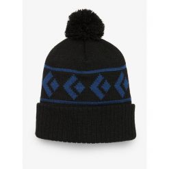 Czapka zimowa Black Diamond Tom Pom Beanie - black. Czarne czapki damskie Black Diamond, na zimę, bez wzorów. Za 125.99 zł.