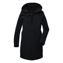 Parka damska z kapturem Killtec GW 73. Czarne parki damskie KILLTEC, na zimę, bez wzorów, z kapturem. Za 752.35 zł.