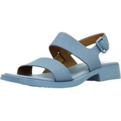 Sandały CAMPER GOBI COOLER DANA Niebieski. Niebieskie sandały damskie Camper, bez wzorów, ze skóry, bez obcasa, bez zapięcia. Za 558.56 zł.