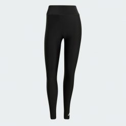 SWIM TIGHTS. Czarne stroje kąpielowe damskie Adidas, s, bez wzorów, z elastanu. Za 239.00 zł.