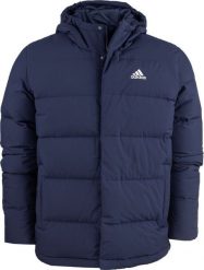 Kurtka męska Adidas Kurtka męska adidas Helionic Hooded Down granatowa HG8750 M. Kurtki męskie Adidas, m, bez wzorów, bez kaptura. Za 707.28 zł.