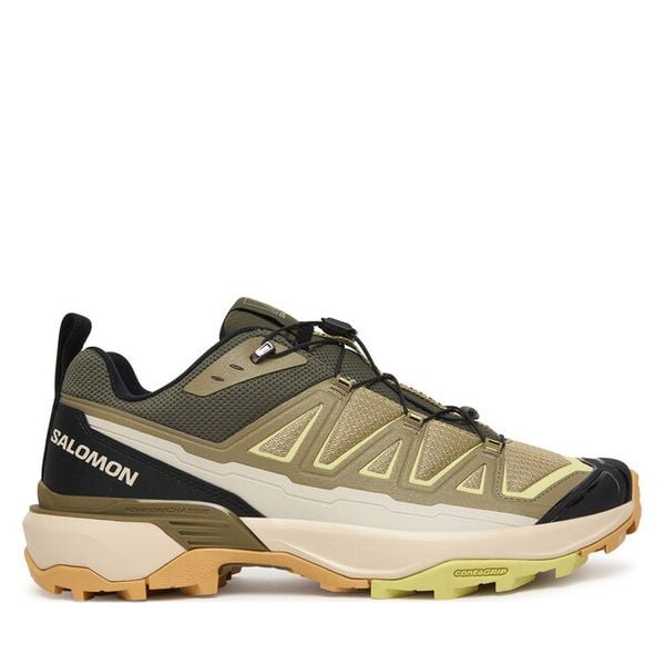 Trekkingi Salomon. Zielone buty zimowe męskie Salomon, bez zapięcia. Za 569.99 zł.
