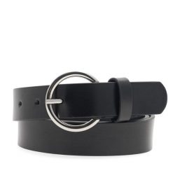 Pasek Damski Lasocki. Czarne paski damskie Lasocki, bez wzorów. Za 99.99 zł.