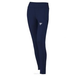 Legginsy tenisowe damskie Tecnifibre Team. Białe legginsy damskie TECNIFIBRE, bez wzorów. Za 199.00 zł.