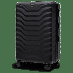 Walizka duża Wings PEAFOWL 28" BLACK. Czarne walizki damskie Wings, bez wzorów, z materiału, duże. Za 269.90 zł.