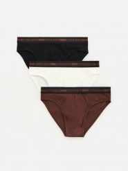 Slipy 3 pack - złamana biel. Slipki męskie Reserved, l, bez wzorów. Za 69.99 zł.