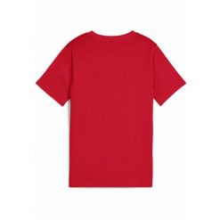 Młodzieżowa koszulka Essentials Logo Lab Summer PUMA For All Time Red. Czerwona bluzki damskie Puma, m, bez wzorów, z gumy, młodzieżowe, bez kołnierzyka, bez ramiączek. Za 290.00 zł.
