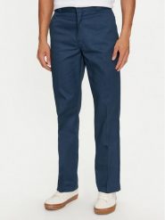 Dickies Spodnie materiałowe 874 Work DK0A4XK6 Niebieski Regular Fit. Niebieskie spodnie materiałowe męskie Dickies, bez wzorów, z materiału. Za 219.99 zł.