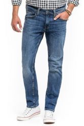 MUSTANG VEGAS MĘSKIE SPODNIE JEANSOWE DENIM BLUE 1014037 5000 583, W32 L34. Niebieskie spodnie materiałowe męskie Mustang, bez wzorów, z bawełny. Za 219.99 zł.