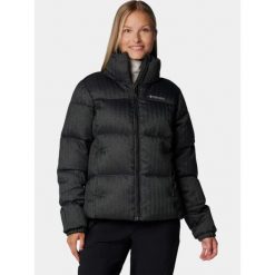 Kurtka Zimowa Damska Columbia Puffect Herringbone. Czarne kurtki sportowe damskie Columbia, na zimę, xl, bez wzorów, z syntetyku, bez ramiączek, bez kaptura, trekkingowe. W wyprzedaży za 594.00 zł.