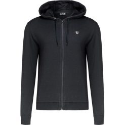 Bluza EA7 EMPORIO ARMANI. Szare bluzy męskie EA7 Emporio Armani, z aplikacjami, z bawełny, z kapturem. W wyprzedaży za 336.00 zł.