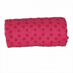 Antypoślizgowy ręcznik do jogi z torbą w prezencie-pink. Czerwone torby sportowe męskie TIMELESS TOOLS, bez wzorów, z materiału. Za 63.99 zł.