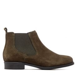 Sztyblety Filipe. Brązowe botki damskie Filipe, bez wzorów, bez obcasa, na płaskiej podeszwie, bez zapięcia. Za 359.99 zł.
