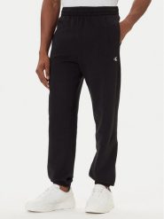 Calvin Klein Jeans Spodnie dresowe LV04RD241G Czarny Regular Fit. Czarne spodnie sportowe męskie Calvin Klein Jeans, m, bez wzorów, z bawełny. Za 309.99 zł.