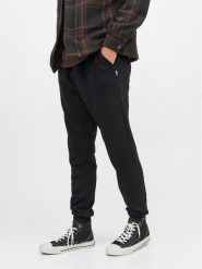 Jack & Jones Spodnie dresowe Gordon 12249274 Czarny Regular Fit. Czarne spodnie sportowe męskie Jack & Jones, m, bez wzorów, z bawełny. Za 129.99 zł.