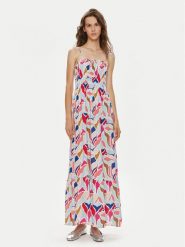 JDY Sukienka letnia Starr 15290653 Kolorowy Regular Fit. Sukienki damskie JDY, na lato, xs, bez wzorów, z wiskozy, bez kołnierzyka, bez ramiączek. Za 159.99 zł.