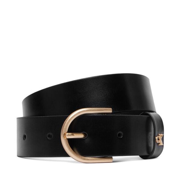 Pasek Calvin Klein. Czarne paski damskie Calvin Klein, bez wzorów. Za 249.99 zł.