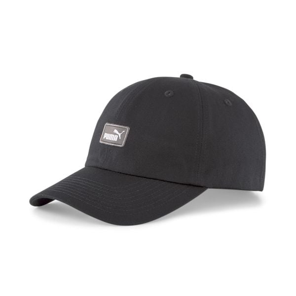 Bawełniana Czapka Z Daszkiem Essential III. Czarne czapki damskie Puma, bez wzorów, z bawełny. Za 50.00 zł.