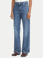 BOSS Jeansy 50569173 Niebieski Straight Leg. Niebieskie jeansy damskie Boss, bez wzorów, z bawełny. Za 509.99 zł.