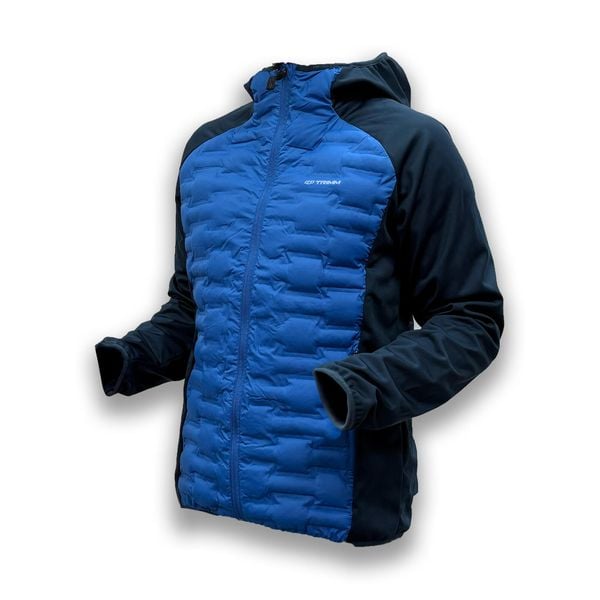 Kurtka Trimm ERVI. Niebieskie kurtki męskie TRIMM, m, bez wzorów, z polaru, sportowe, bez kaptura. W wyprzedaży za 231.00 zł.