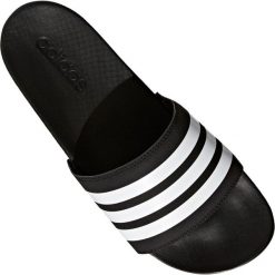 Czarne Klapki adidas Adilette Comfort M AP9971. Czarne klapki męskie Adidas, bez wzorów, bez zapięcia. W wyprzedaży za 179.00 zł.
