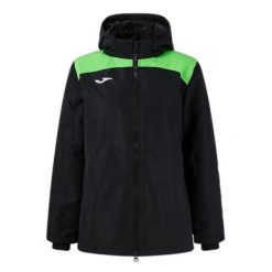 Kurtka z kapturem damska Joma Trivor II. Niebieskie kurtki sportowe damskie Joma, m, bez wzorów, z materiału, bez ramiączek, z kapturem. Za 353.50 zł.