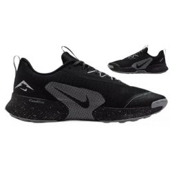 Buty sportowe damskie Nike Juniper Trail 3. Czarne obuwie sportowe damskie Nike, bez wzorów, bez zapięcia, do biegania. Za 352.99 zł.