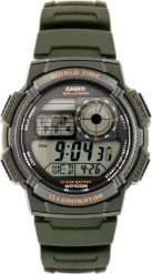 Zegarek ZEGAREK MĘSKI CASIO AE-1000W 3AV (zd073b) - WORLD TIME. Zegarki męskie NoName, bez wzorów. Za 163.42 zł.