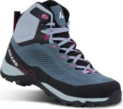 Buty trekkingowe Kayland Vision Gore-Tex Szare/Różowe. Czarne obuwie trekkingowe damskie Kayland, z gore-texu, bez zapięcia. Za 817.15 zł.