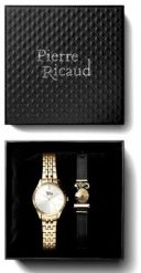 Zegarek damski Pierre Ricaud P21018.1113Q156.F złoty. Żółte zegarki damskie Pierre Ricaud, złote. Za 470.00 zł.