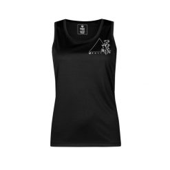 Koszulka damska Halti Salves Top. Czarne koszulki sportowe damskie Halti, xs, bez wzorów, bez ramiączek. Za 124.99 zł.