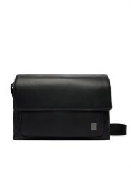 Calvin Klein Saszetka Emblem Hw Flap Messenger LV04D3299G Czarny. Czarne saszetki i nerki męskie Calvin Klein, bez wzorów, ze skóry. Za 649.99 zł.