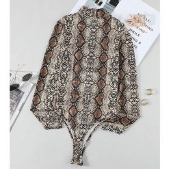 Body z długim rękawem w zwierzęcy wzór Innocenzia. Body Intica, bez wzorów, z tkaniny. Za 99.00 zł.