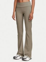 EA7 Emporio Armani Legginsy 7W000460 AF12484 U6100 Beżowy Flare Fit. Brązowe legginsy damskie EA7 Emporio Armani, bez wzorów, z bawełny. Za 399.99 zł.